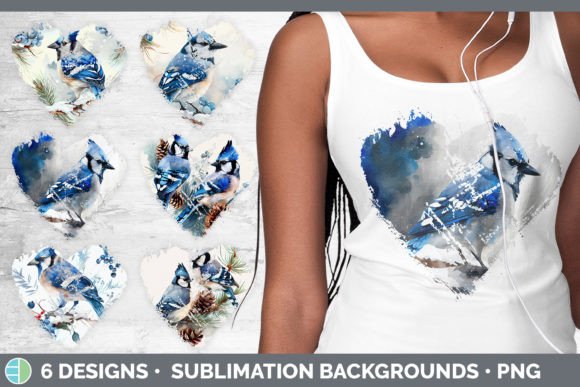 Christmas Blue Jay Heart Distressed Clip: A Review for Bloggers