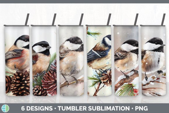 Christmas Chickadee Tumbler Sublimation: A Review of Seasonal Illustrations