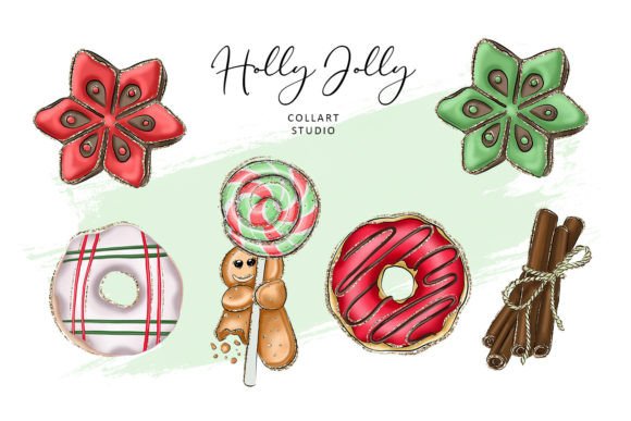 Christmas Illustrations, Sweets: A Review for Handmade Creators