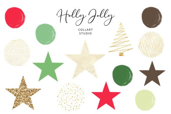 Christmas Illustrations, Xmas Images for Modern Branding