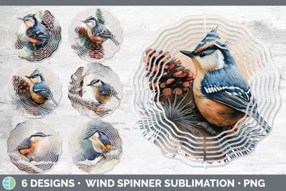 Christmas Nuthatch Wind Spinner Sublim Review