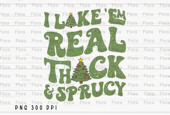 Christmas Trees I Like Them Retro PNG: A Designer's Review of Modern Illustrations