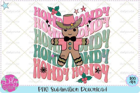 Howdy Christmas Retro Sublimation Review