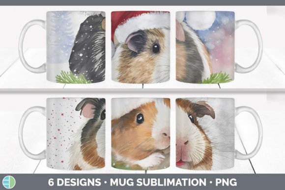 Santa Guinea Pig Christmas Mug Sublimati: A Review for Designers